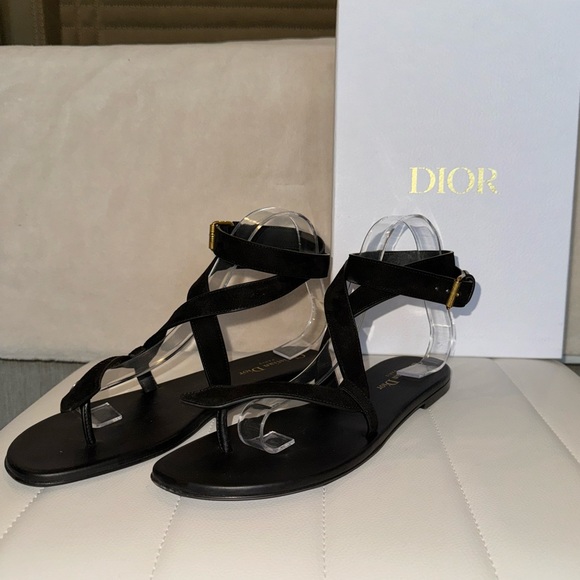 DIOR POISON-D THONG SANDAL 39 - Picture 5 of 9